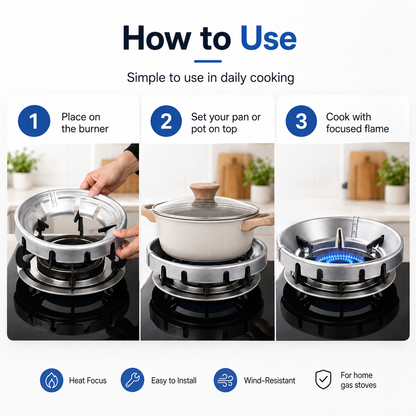 Gas Saver Burner Stand Pack Of 2 🔥 (Buy 1 Get 1 FREE)🔥