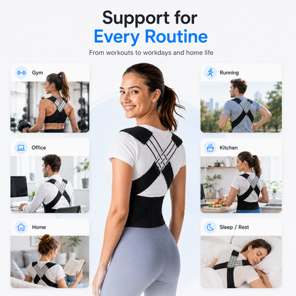 Premium Posture Corrector Shoulder Belt – Unisex