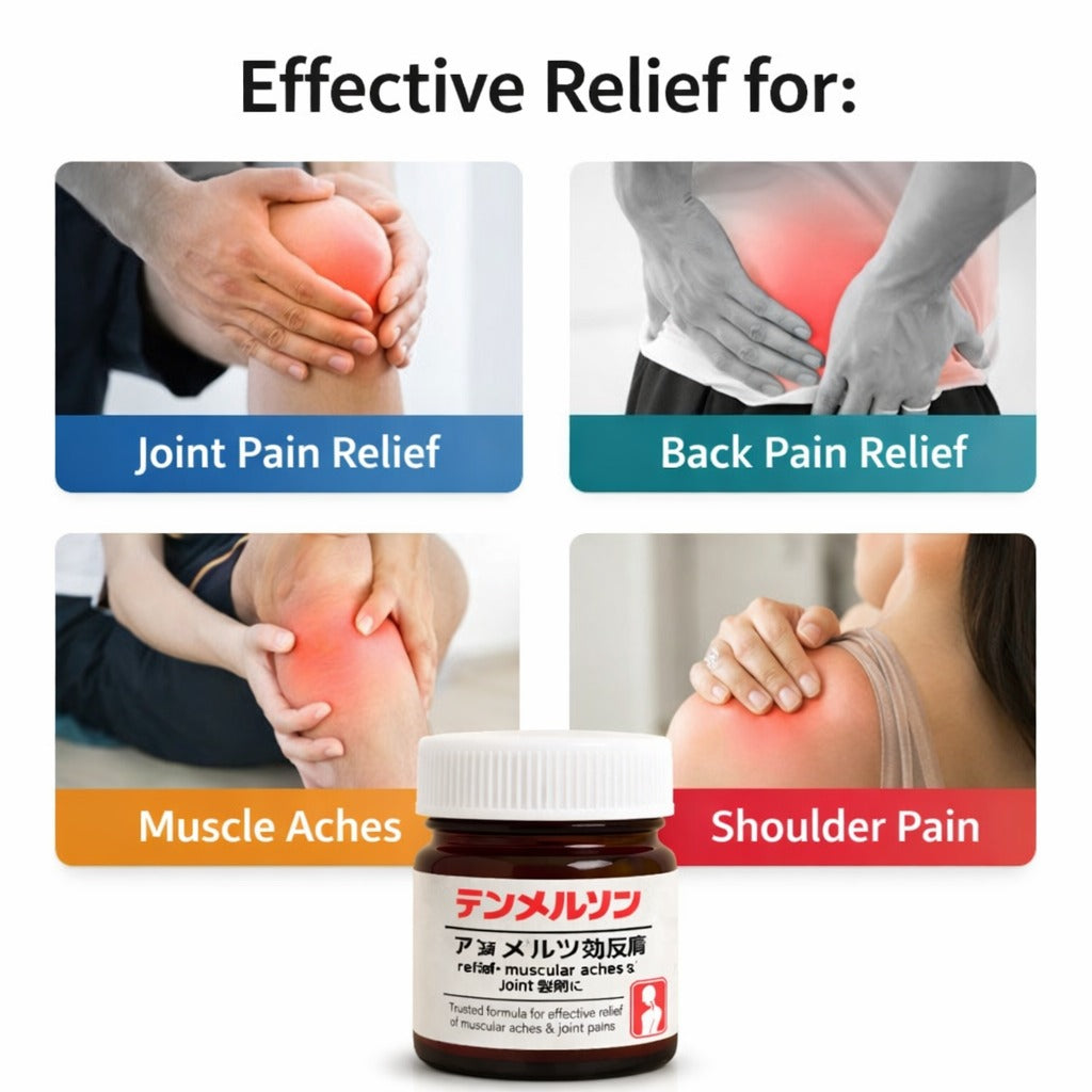 Japanese Formula Soothing Massage Gel for Joint & Muscle Pain Relief pack of 2
